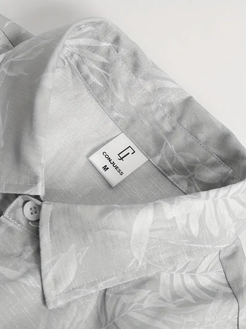 Camicia Tropicale Minimal