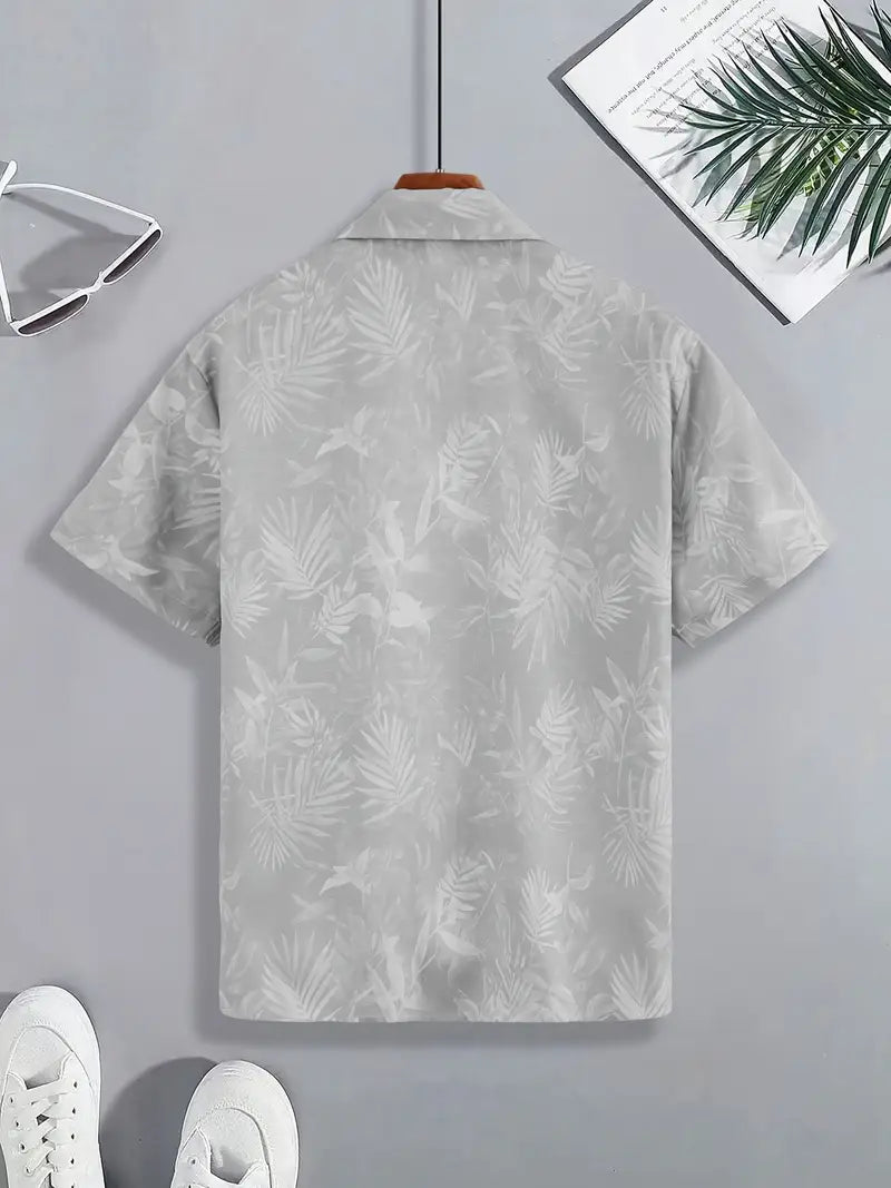Camicia Tropicale Minimal