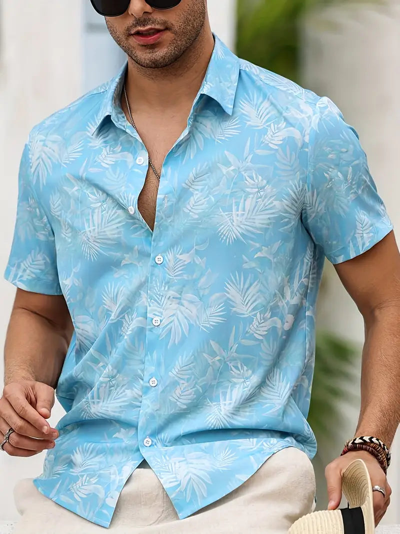 Camicia Tropicale Minimal