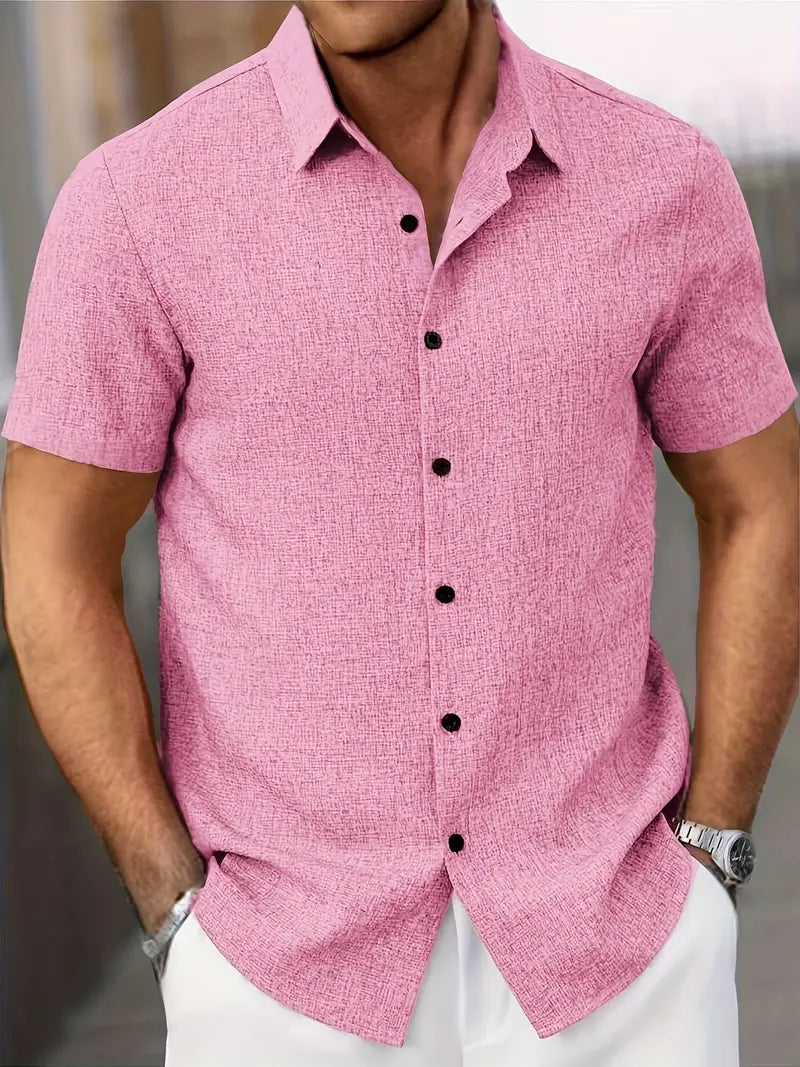 Camicia in lino Casual Uomo