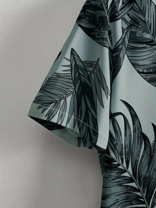 Camicia Floreale Tropicale Uomo