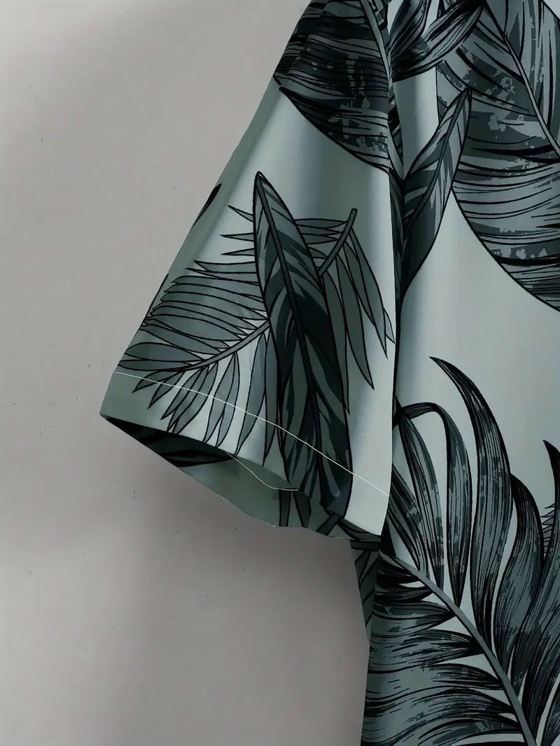 Camicia Floreale Tropicale Uomo