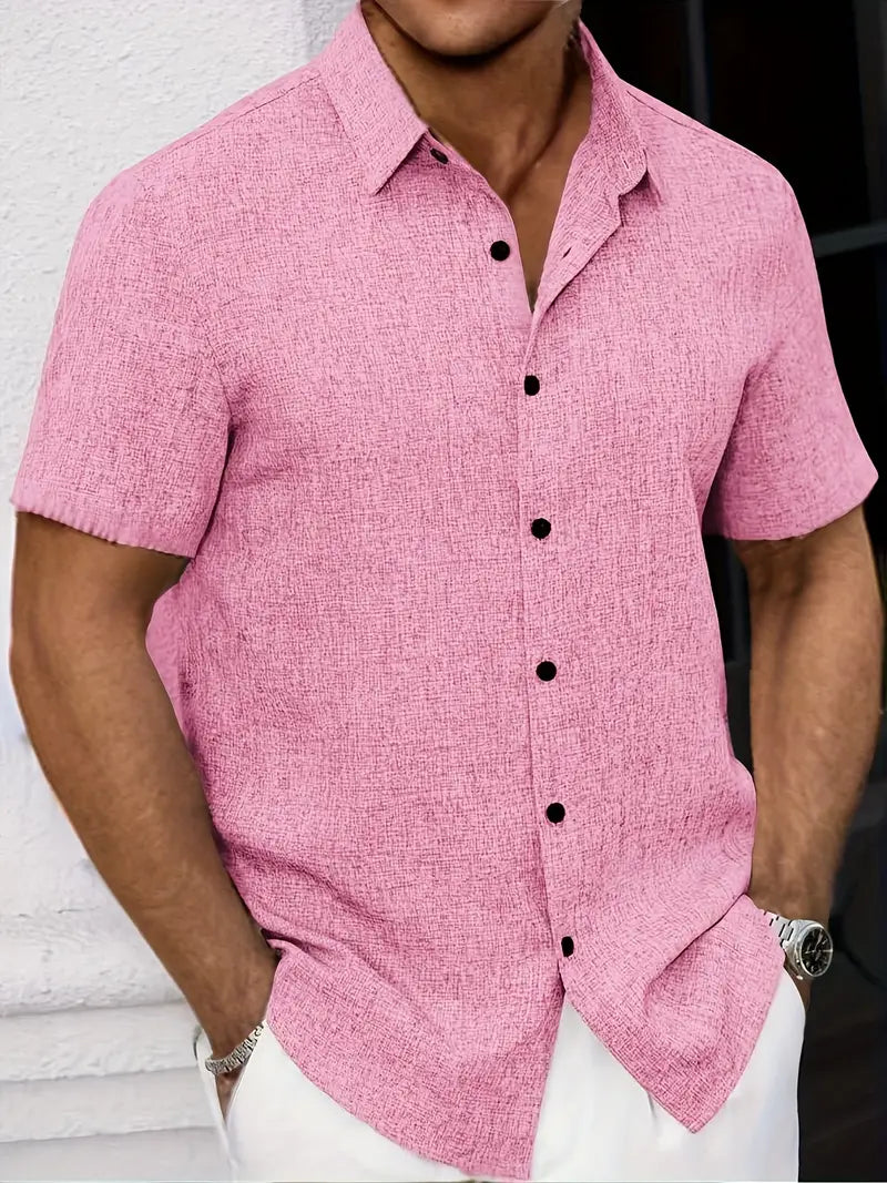 Camicia in lino Casual Uomo
