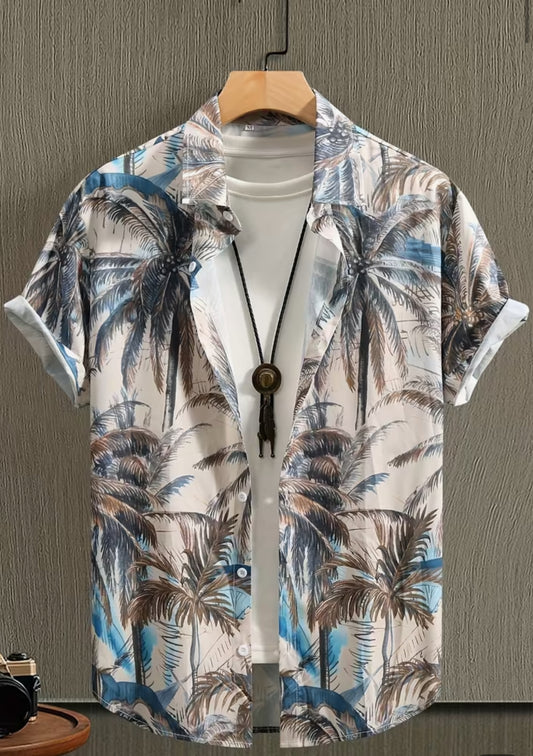 Camicia Palme Esotiche
