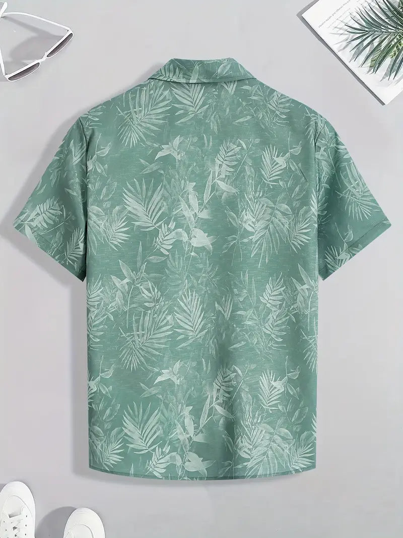 Camicia Tropicale Minimal