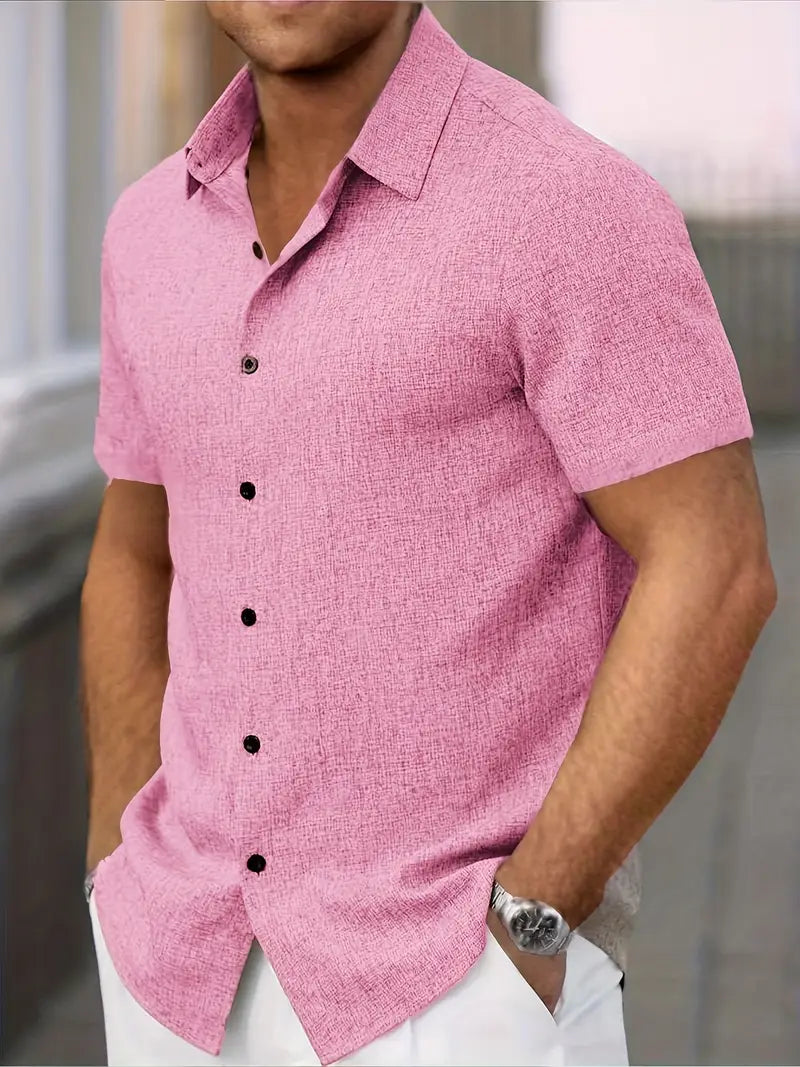 Camicia in lino Casual Uomo